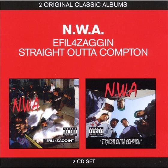 N.W.A. - Efil4zaggin/Straight Outta Compton 2 CDs