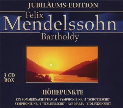 --- & Felix Mendelssohn-Bartholdy (1809-1847) - H&ouml;hepunkte (Anniversary Edition, 3 CDs)