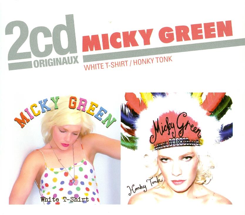 Micky Green - White T-Shirt / Honky Tonk 2 CDs