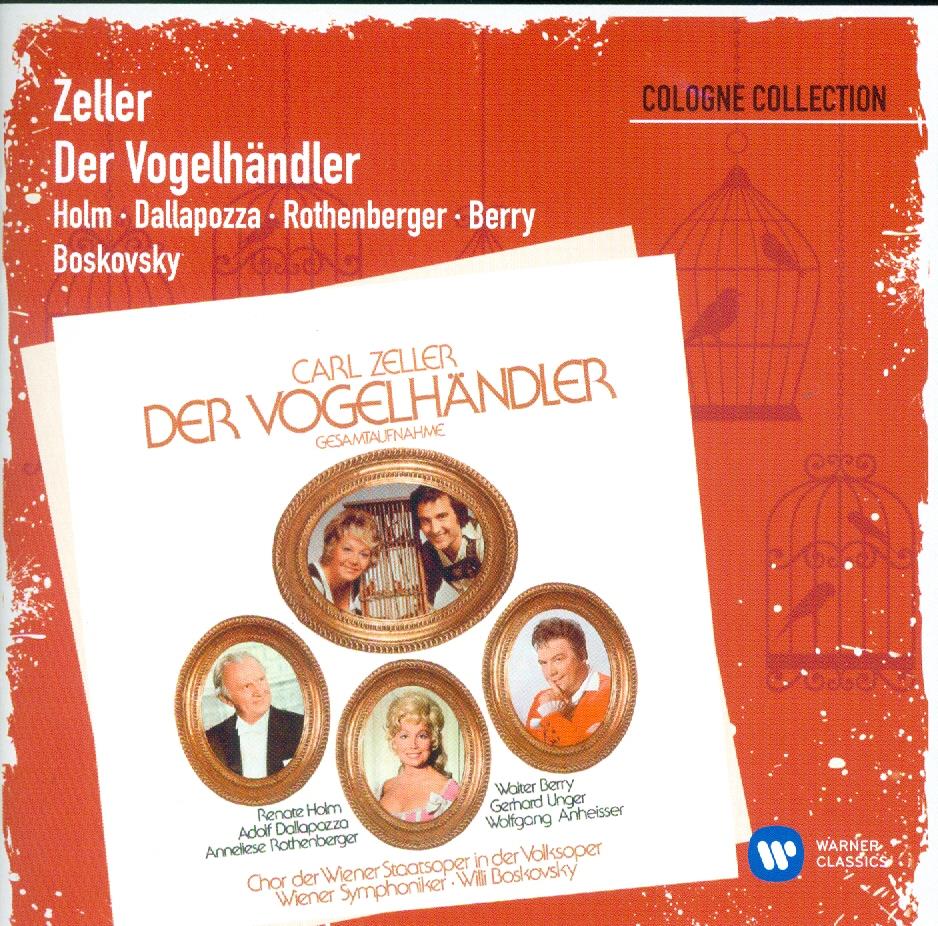 Rothenberger Anneliese/Dallapozza/Boskov & Carl Zeller - Vogelhaendler 2 CD