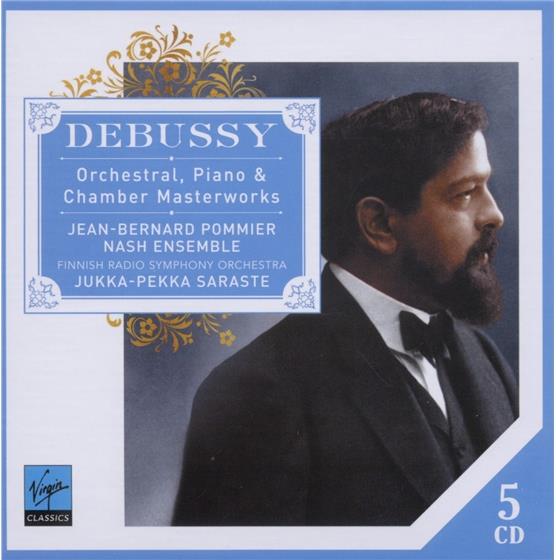 Pommier / Saraste / Various & Claude Debussy (1862-1918) - Piano, Chamber, Orchestral Works 5 CD