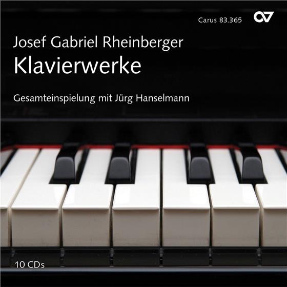 Jürg Hanselmann & Rheinberger - Klavierwerke Komplett 10 CDs