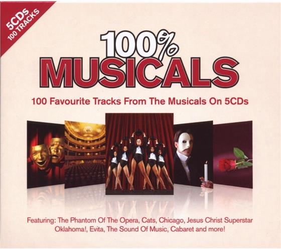 100% Musicals 5 CD