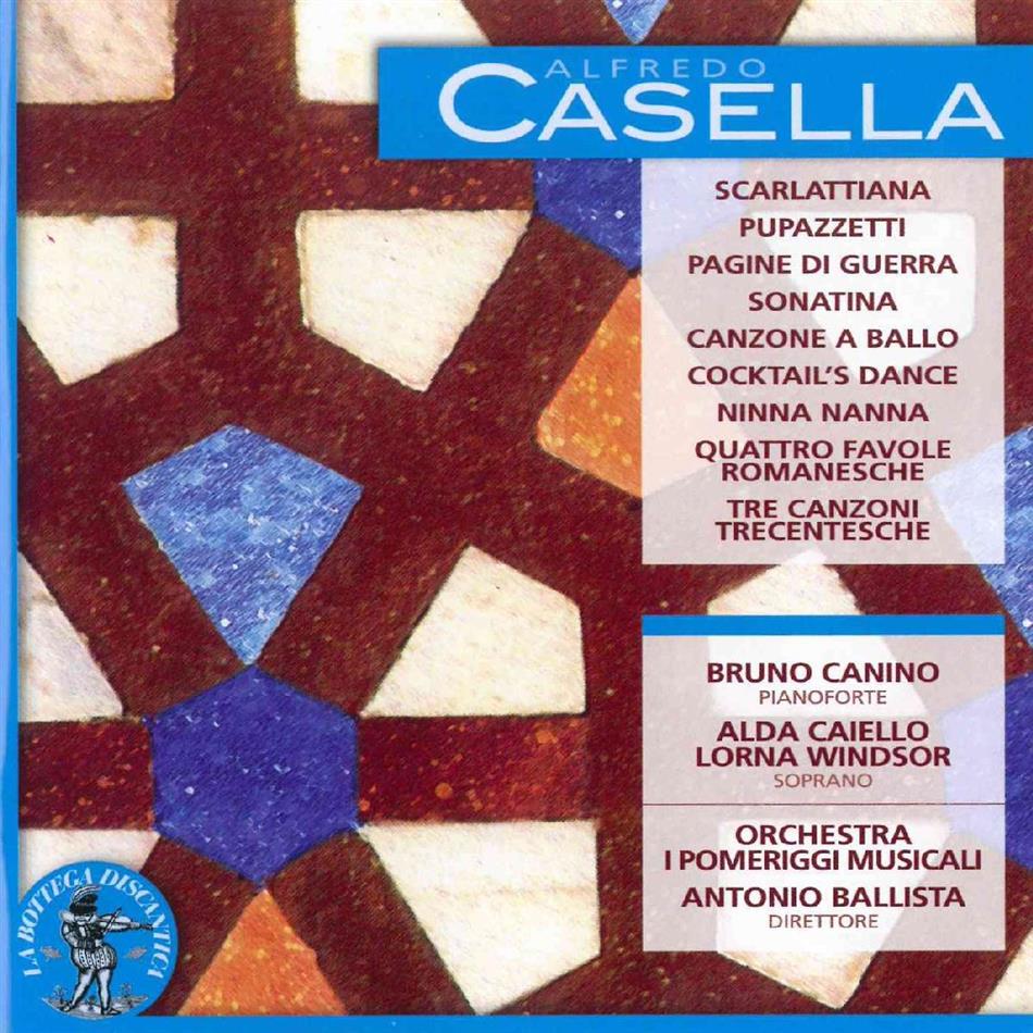 Lorna Windsor, Alda Caiello & Alfredo Casella (1883-1947) - Divertimento & Scarlattina