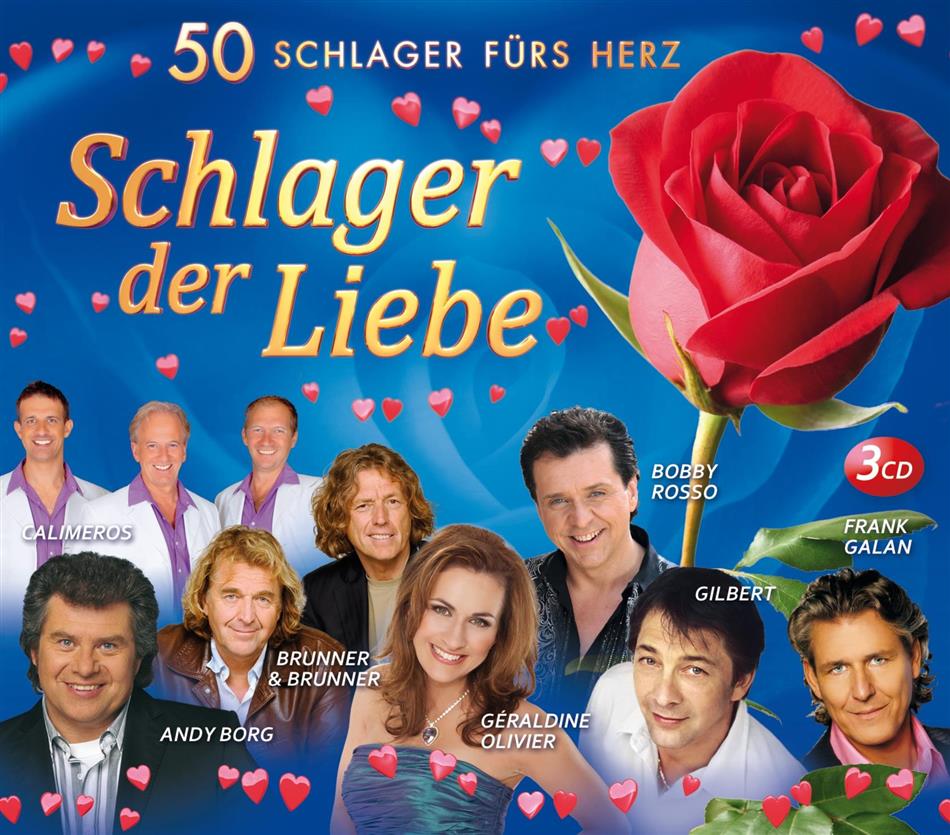 Schlager Der Liebe - Various 3 CDs