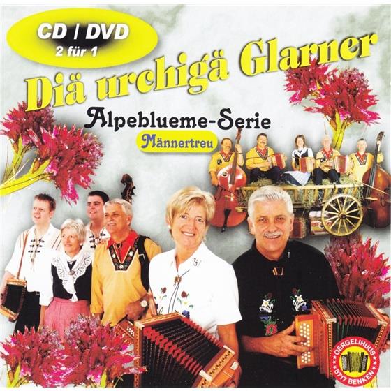 Diä Urchigä Glarner - Alpeblueme-Serie 4 Männertreu 2 CDs