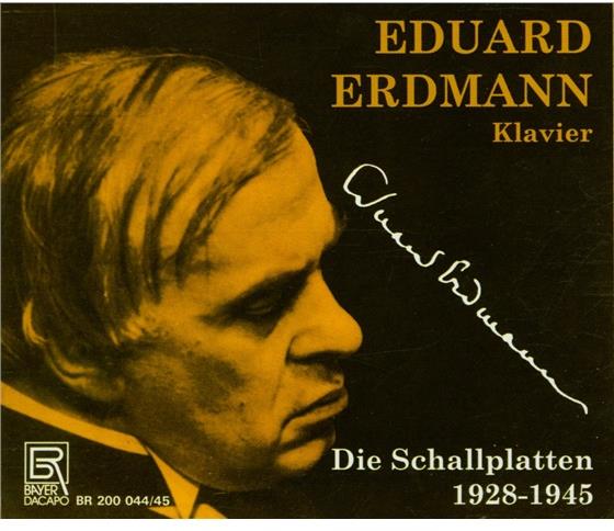 Erdmann (Klavier), Berliner Ph & Divers Klavier Erdmann - Beethoven, Brahms, Debussy, Er 2 CDs
