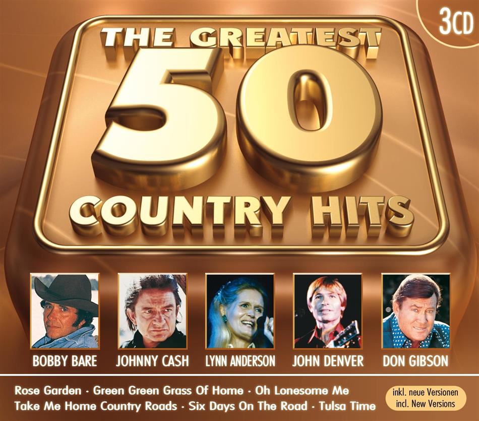 Die Grossen 50 Country Hits - Various 3 CD