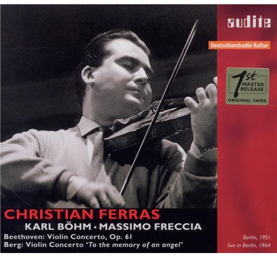 Ferras Christian / Böhm / Freccia & Beethoven/Berg - Violinkonzerte