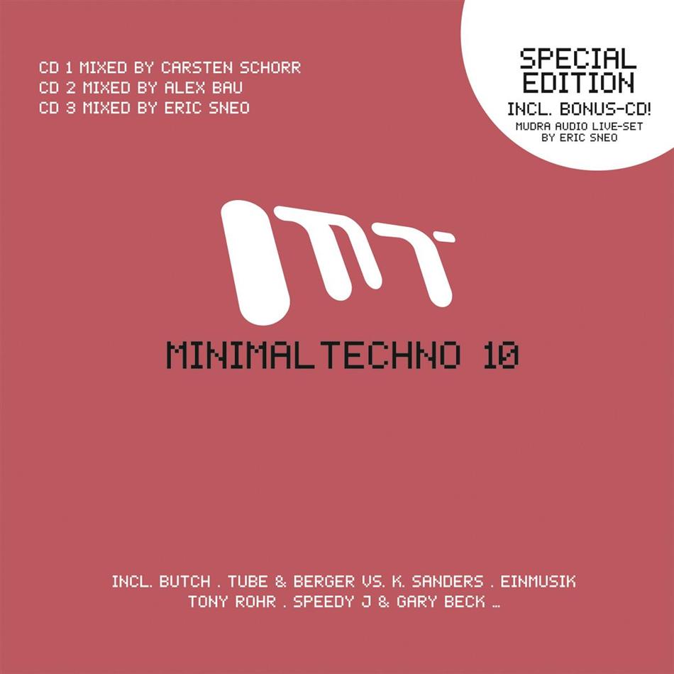 Minimal Techno - Vol. 10 3 CD