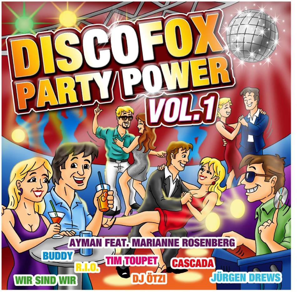 Discofox Party Power - Various 1 2 CDs