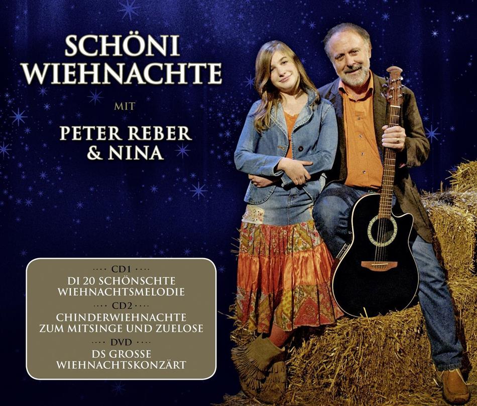 Peter Reber & Nina Reber - Schöni Wiehnachte 2 CDs + DVD