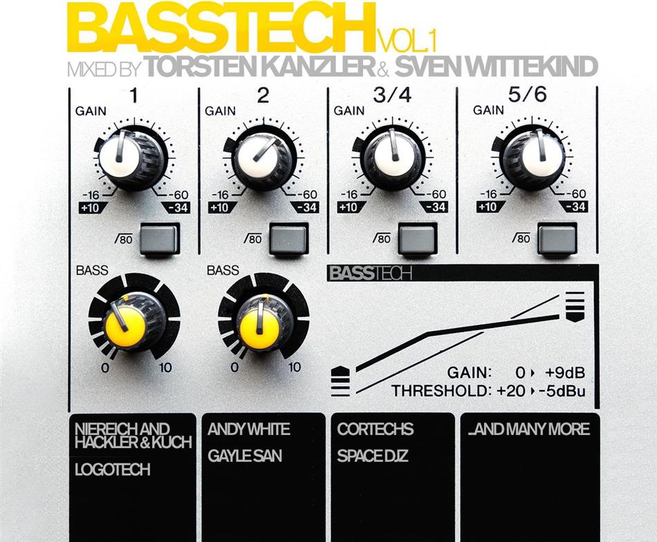 Basstech - Vol. 1 - Mixed By Kanzl 2 CDs