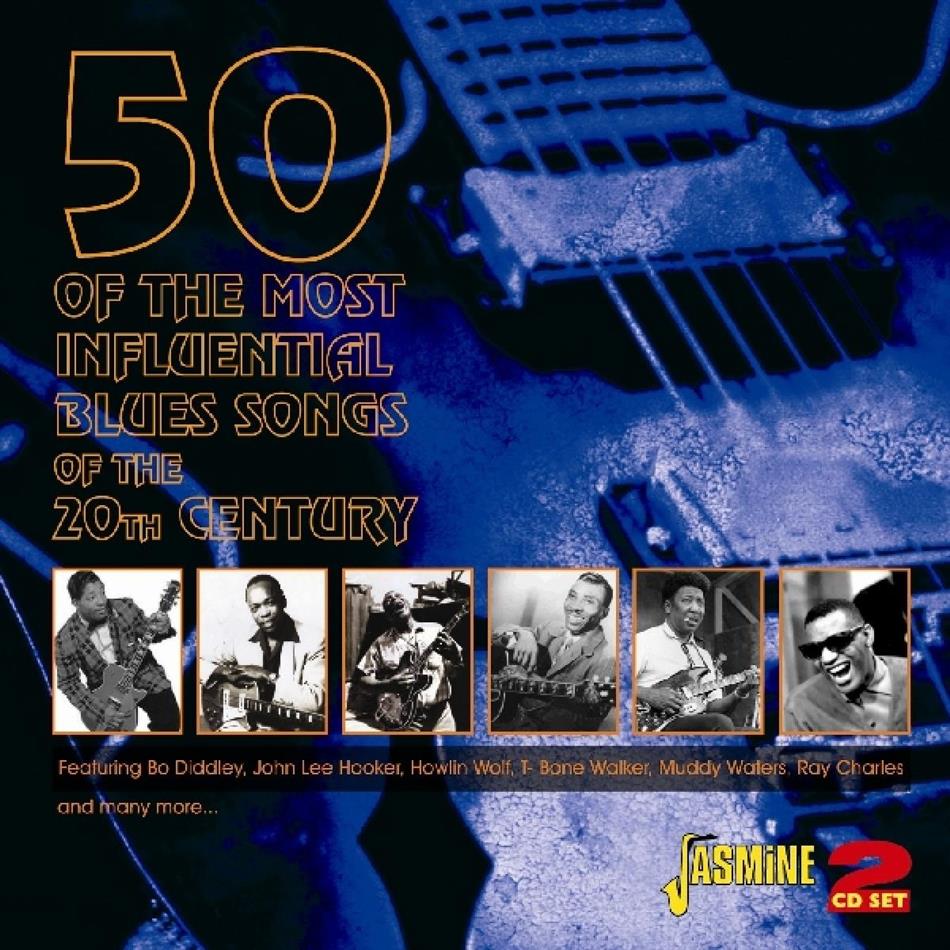 50 Of The Most Influential Blues Songs - Various - Of The 20Th Century 2 CDs