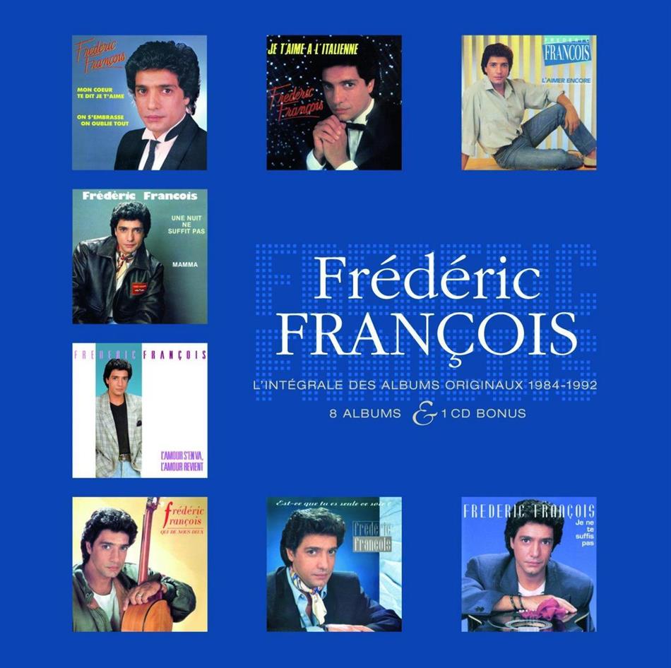 Frédéric François - Integrale Studio 1984-1992 9 CDs