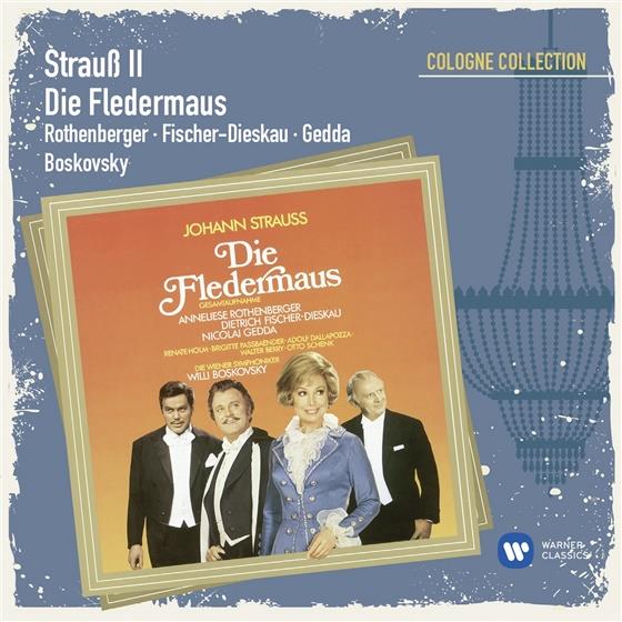 Rothenberger Anneliese / Gedda/Boskovsky & Johann Strauss - Die Fledermaus 2 CDs