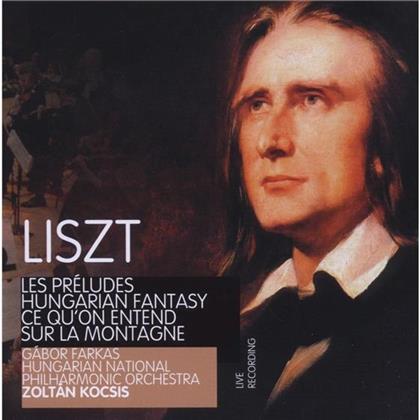 Farkas Gabor / Kocsis Zoltan & Franz Liszt (1811-1886) - Les Preludes / Hungarian Fantasy