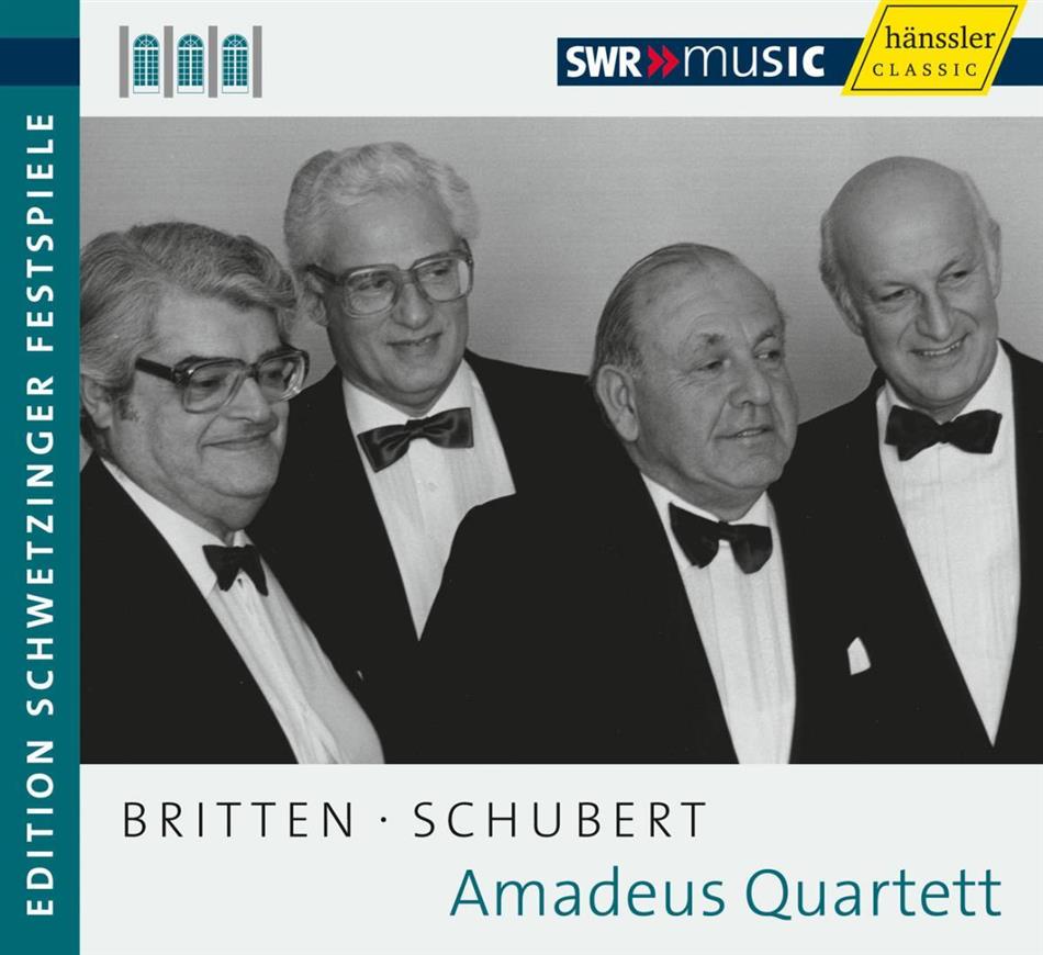 Amadeus Quartet & Britten / Schubert - Quartet Recital 1977