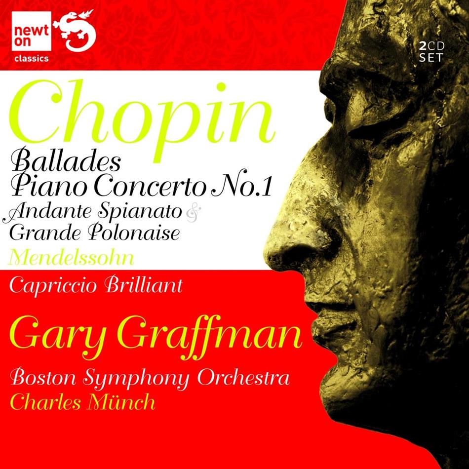 Gary Graffman & Frédéric Chopin (1810-1849) - Klavierkonzert 1 2 CDs