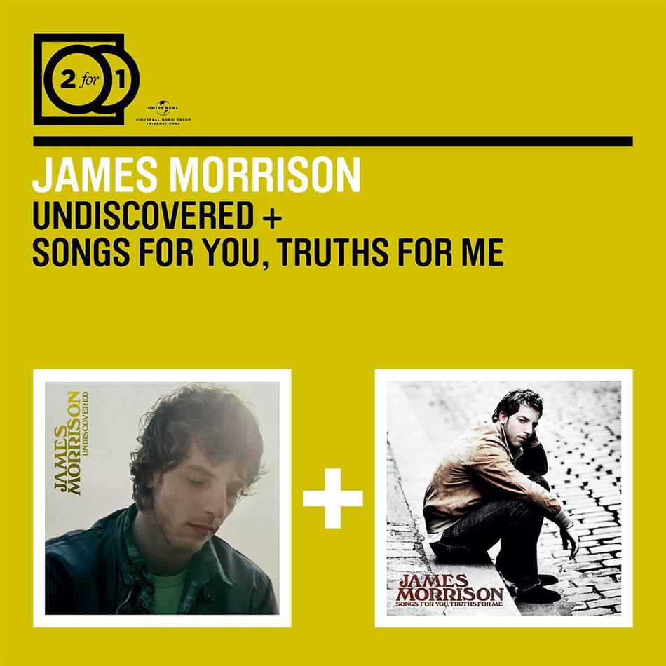 James Morrison - 2 For 1: Undiscovered / Songs For You Truths For Me 2 CD