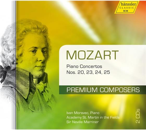 Moravec Ivan / Marriner / Amf & Wolfgang Amadeus Mozart (1756-1791) - Piano Concertos Nos. 20, 23, 2 2 CDs