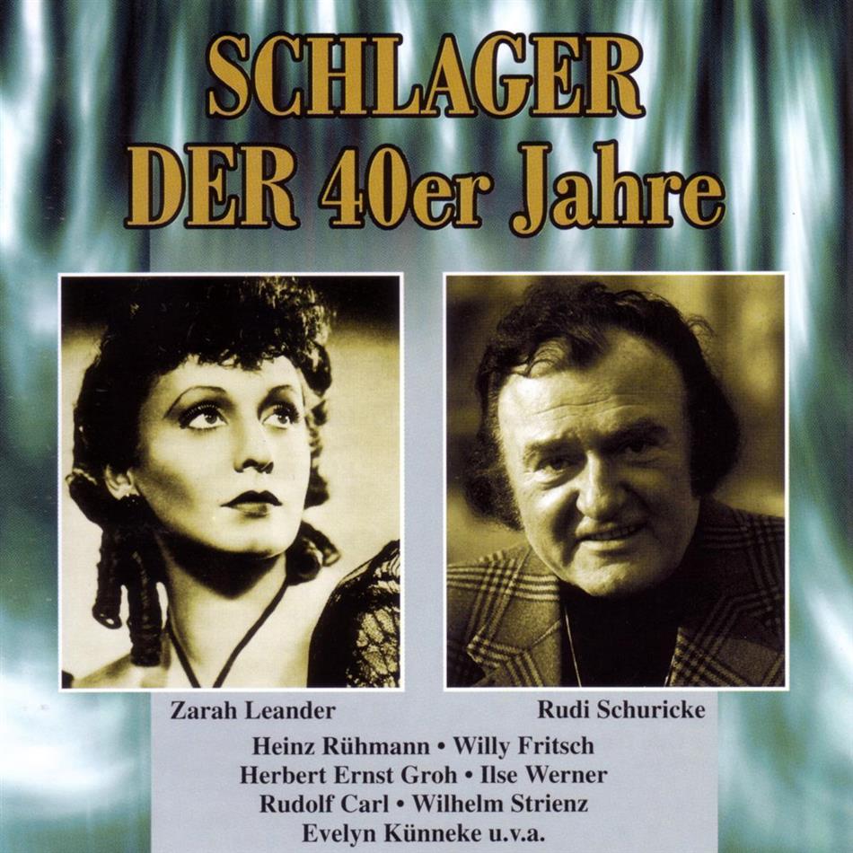 Schlager Der 40Er Jahre - Various