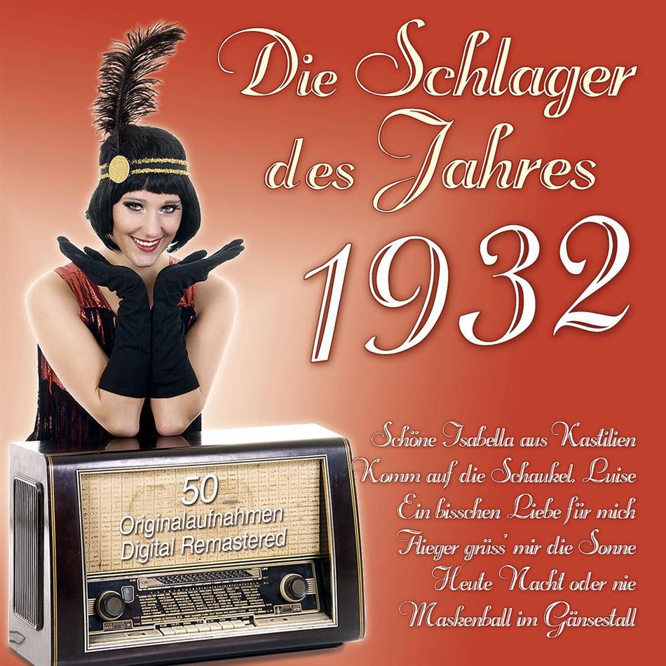 Die Schlager Des Jahres 1932 2 CD