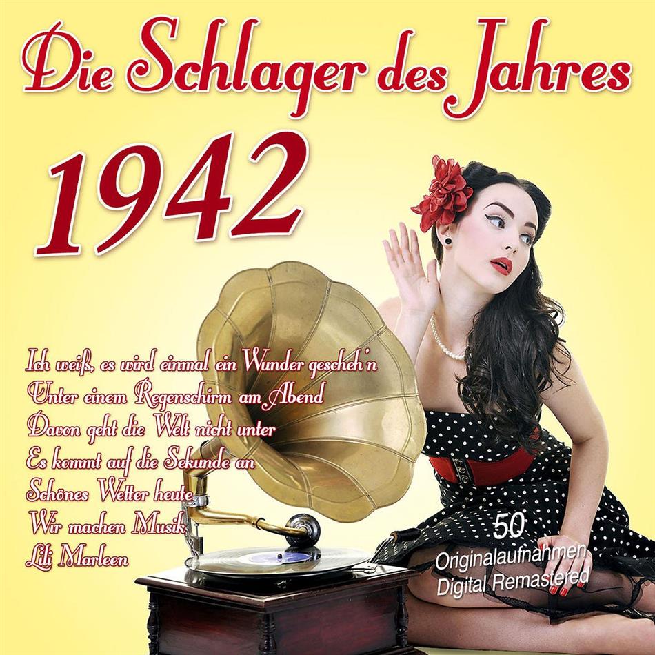 Die Schlager Des Jahres 1942 2 CDs