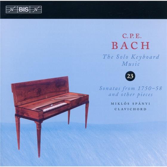 Miklos Spanyi & Carl Philipp Emanuel Bach (1714-1788) - Solo Keyboard Vol. 23