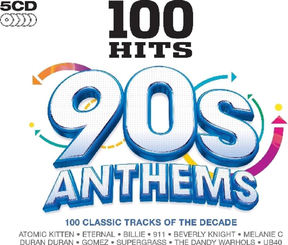 100 Hits: 90'S Anthems 5 CDs