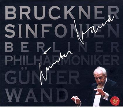 Wand G&uuml;nter / Berliner Philharmoniker & Anton Bruckner (1824-1896) - Sinfonien 4, 5, 7, 9 (6 CDs)
