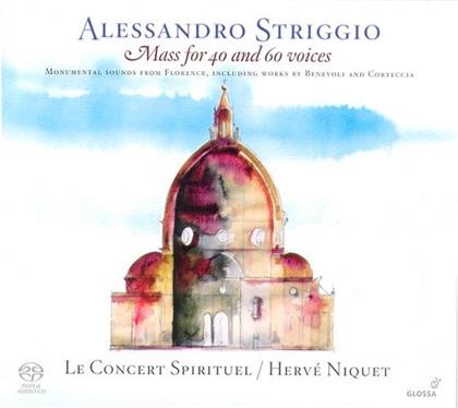 Niquet Herve / Le Concert Spirituel & Alessandro Striggio - Messe F&uuml;r 40 & 60 Stimmen