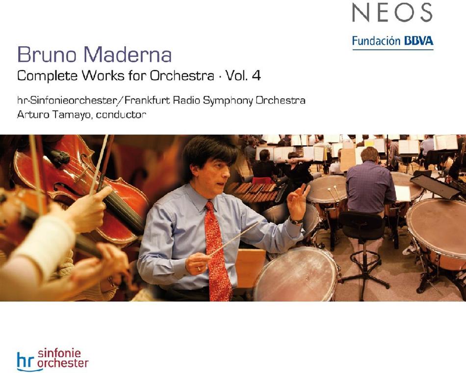 Tamayo Arturo / Hr-So / Rso Frankfurt & Bruno Maderna (1920-1973) - Completer Works For Orchestra Vol. 4 SACD