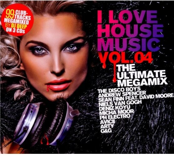 I Love Housemusic - Volume 4 3 CDs