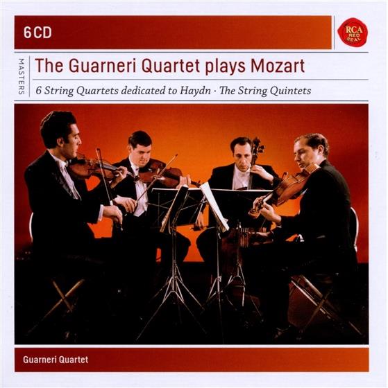 Guarneri Quartet & Wolfgang Amadeus Mozart (1756-1791) - Guarneri Quartet Plays Mozart 6 CDs