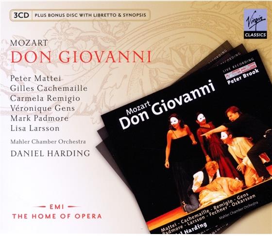 Harding / Mattei / Gens / Remigio & Wolfgang Amadeus Mozart (1756-1791) - Don Giovanni 4 CD