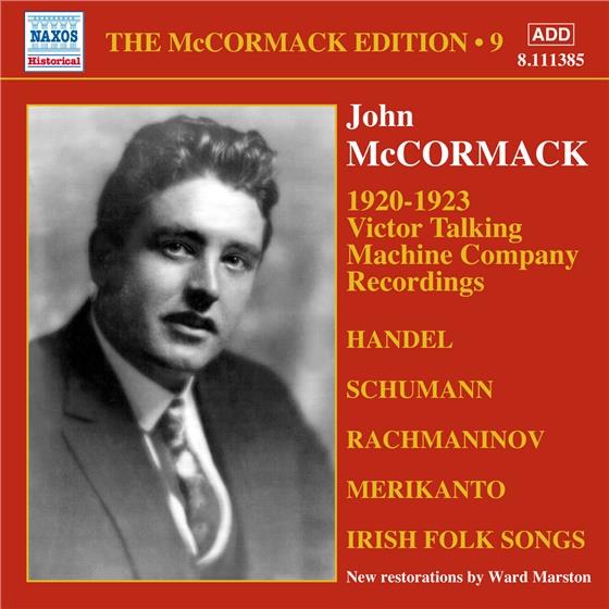 John McCormack & --- - Mccormack Edition 9 - 1920-1923