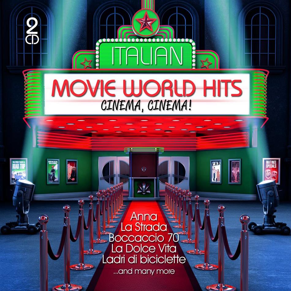 Italian Movie World Hits - Various 2 CDs