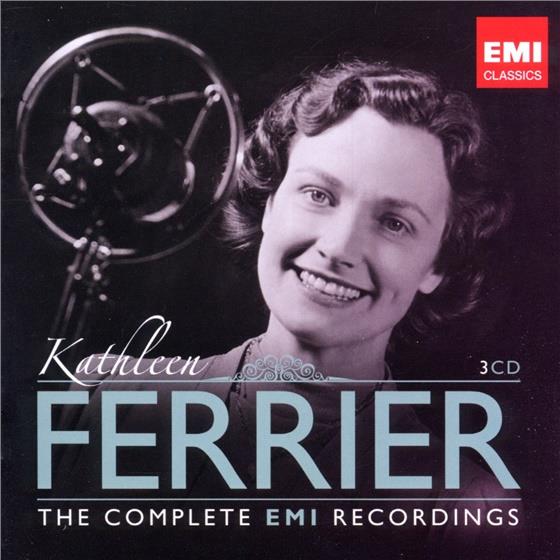 Kathleen Ferrier, Gustav Mahler (1860-1911), Johann Sebastian Bach (1685-1750), Gluck, … - Complete Emi Recordings 3 CDs