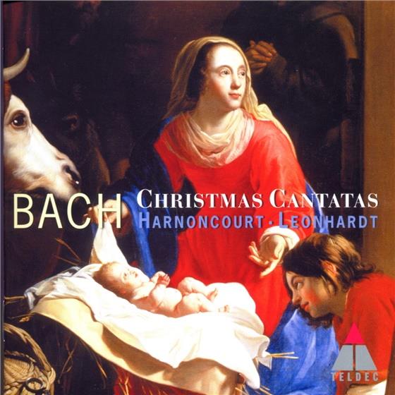 Harnoncourt Nikolaus / Leonhardt /Cmw/Lc & Johann Sebastian Bach (1685-1750) - Christmas Cantatas 3 CDs
