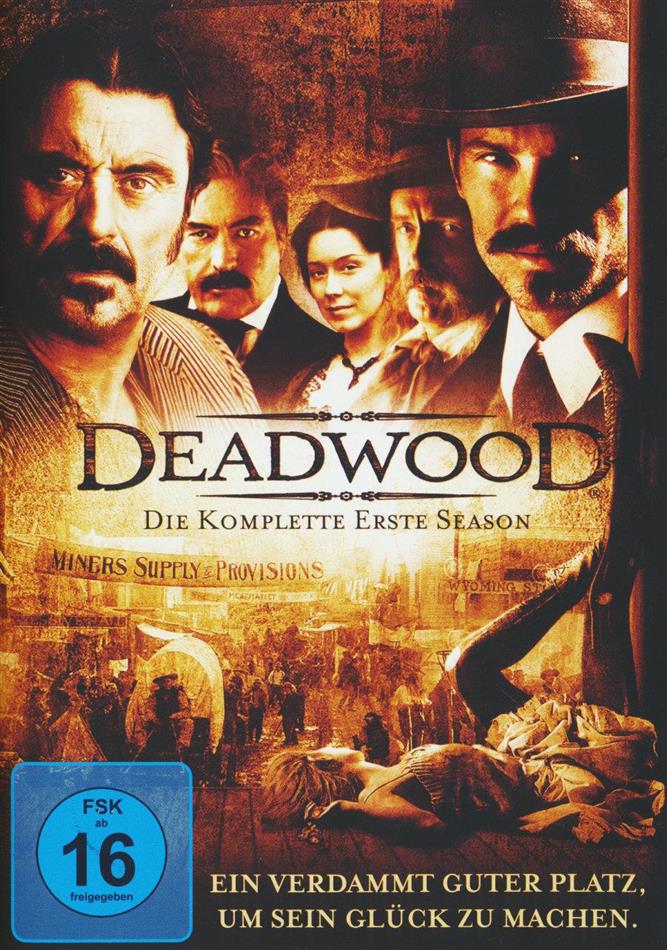 Deadwood - Staffel 1 4 DVDs