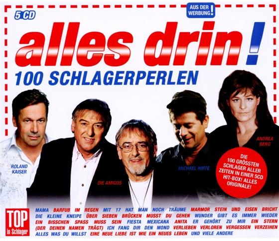 100 Schlagerperlen - Various 5 CDs