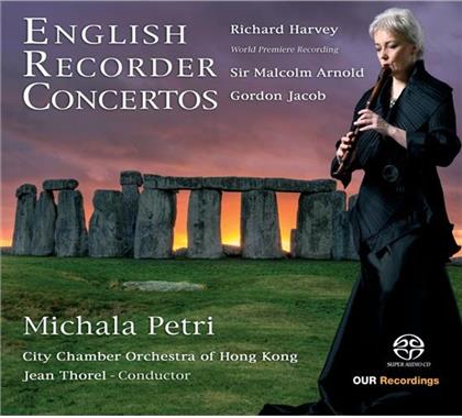 Michala Petri & Harvey / Arnold / Jacob - English Recorder Concertos