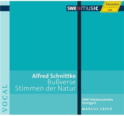 Creed Marcus / Swr Vokalensemble Stuttg. & Alfred Schnittke (1934-1998) - Zw&ouml;lf Bussverse / Stimmen Der Natur (SACD)