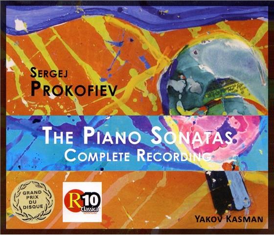 Yakov Kasman & Serge Prokofieff (1891-1953) - Sonate Fuer Klavier Nr1 Op1 Nr 3 CDs
