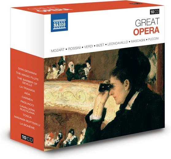 --- & --- - Great Opera - (Naxos) 10 CDs