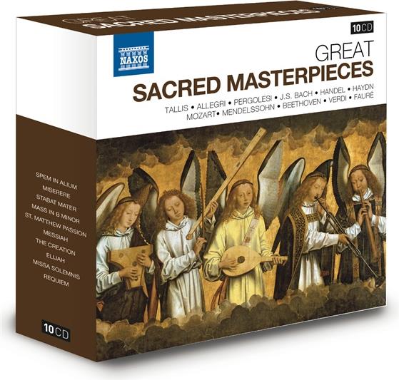 --- & --- - Great Sacred Masterpieces - (Naxos) 10 CDs
