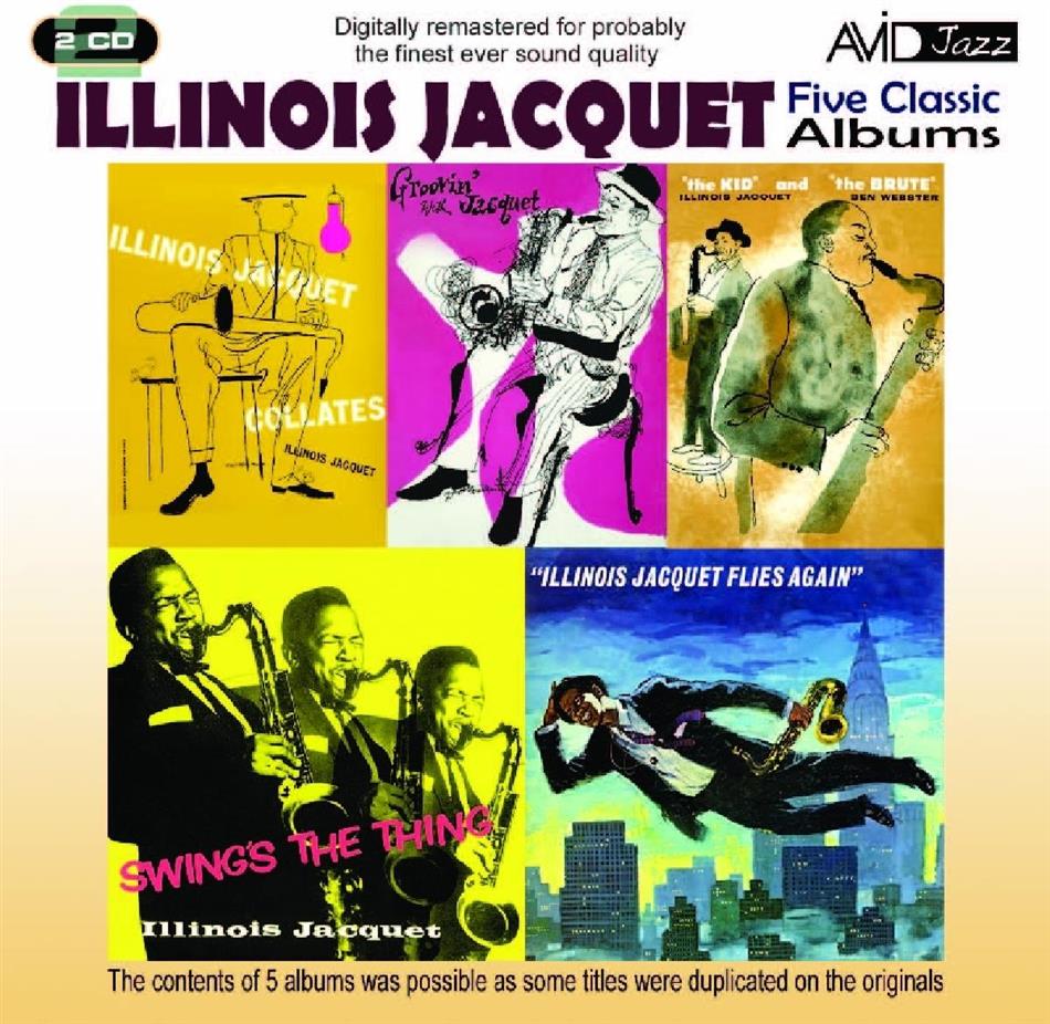 Illinois Jacquet - 5 Classic Albums 2 CDs
