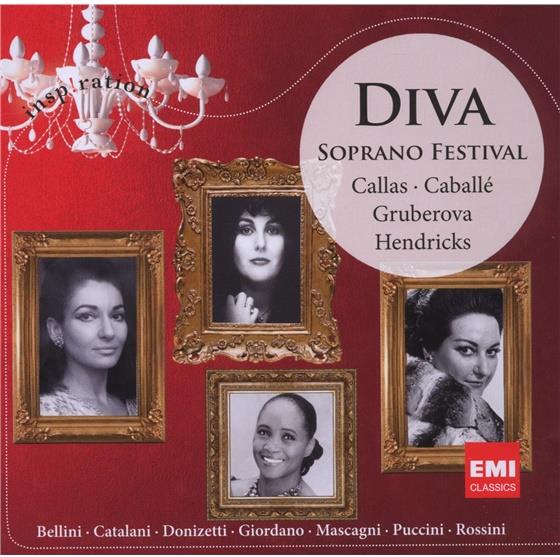 Vincenzo Bellini (1801-1835), Gaetano Donizetti (1797-1848), Gioachino Rossini (1792-1868), +, Maria Callas, … - Diva - Soprano Festival