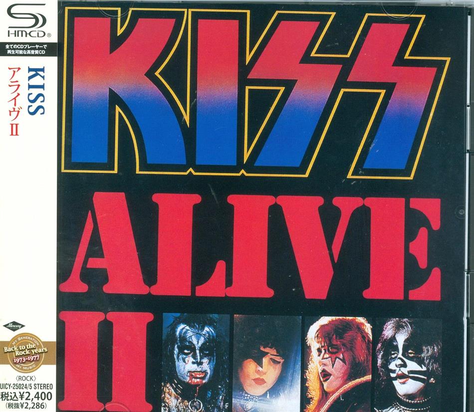 Kiss - Alive II - Reissue Japan Edition, 2 CDs